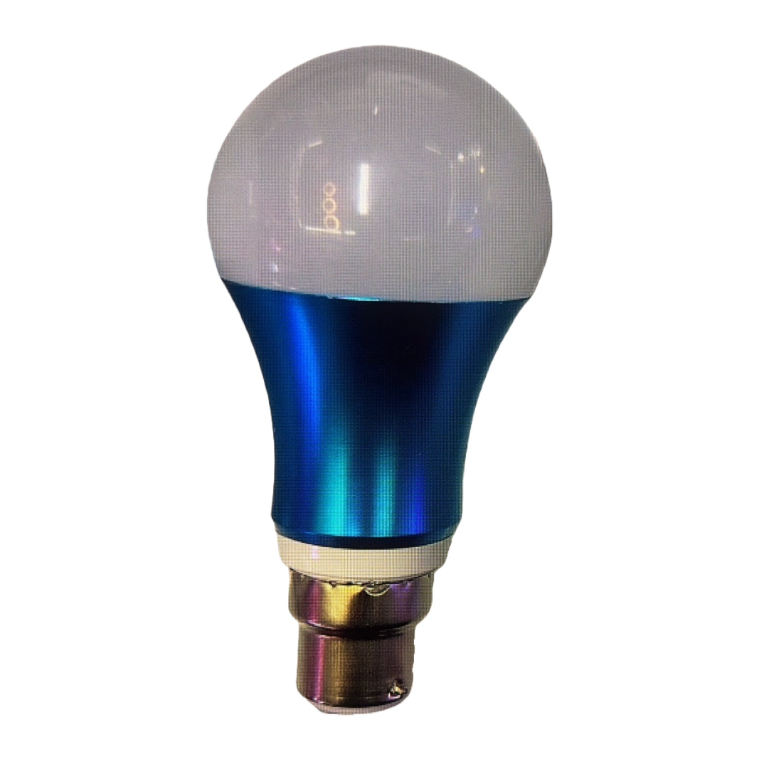 Blue LED bulb for household energy-saving lighting, 220V E27 screw socket, universal Item Picture