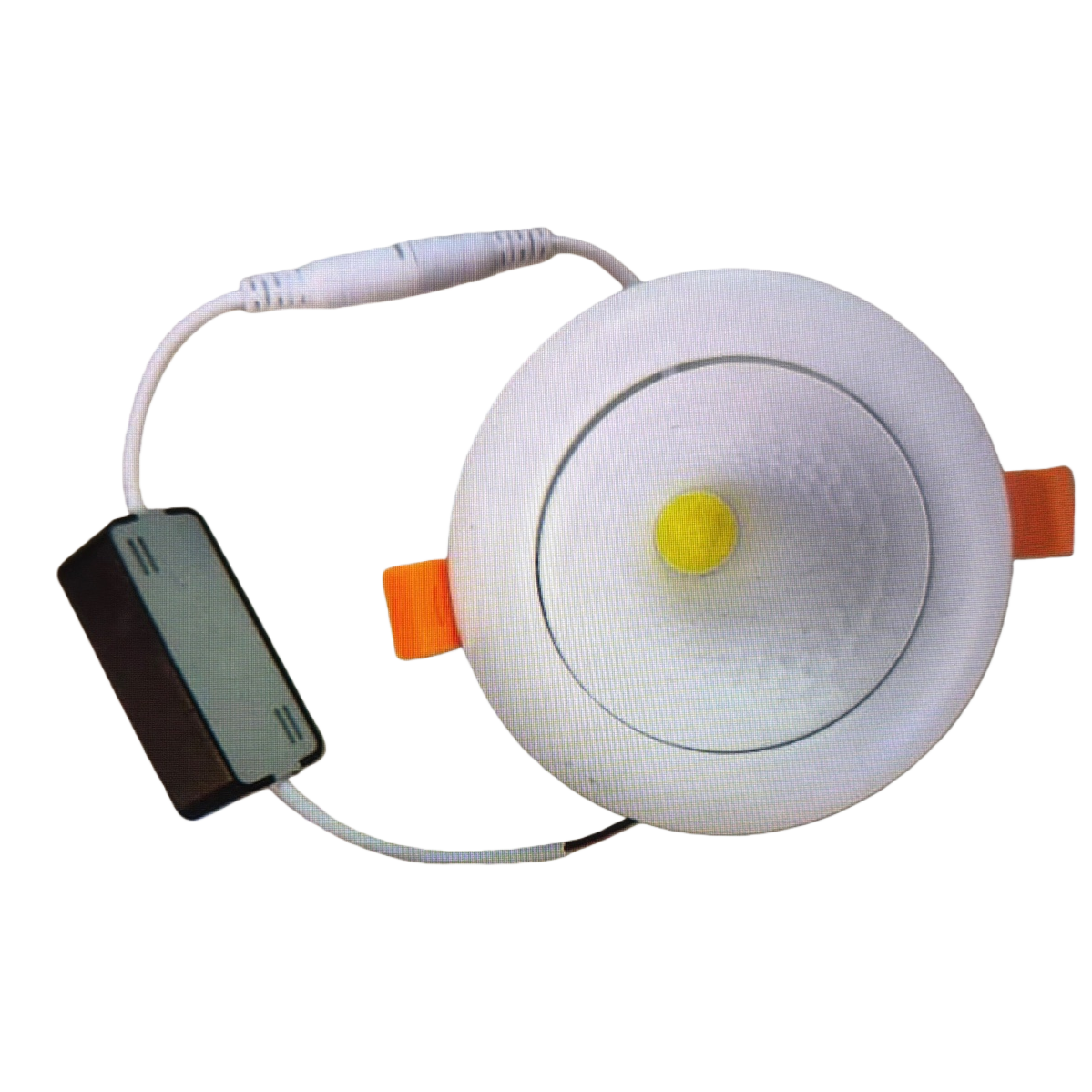 White downlight, embedded LED spotlight, 3W 6000K, ultra-thin and simple ceiling lighting for living room and bedroom Item Picture