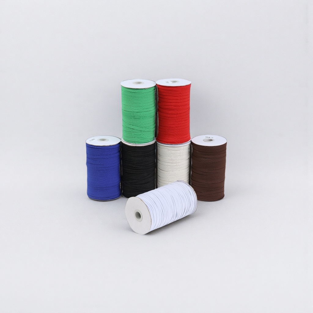 Colored elastic tape roll width 5mm, length 10 meters, elastic webbing DIY hand sewing accessories