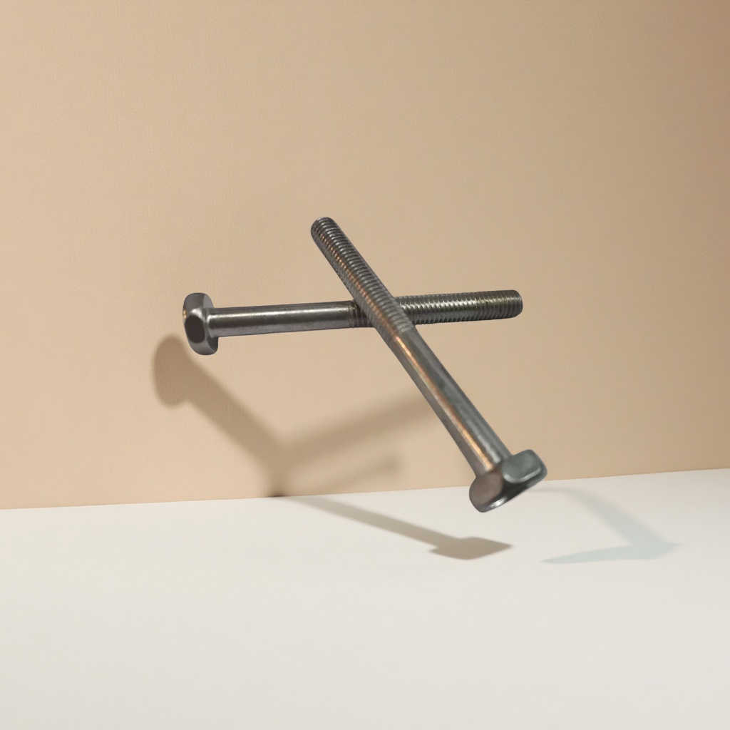 银色螺栓 不锈钢六角螺栓 M6×30mm 螺纹紧固件