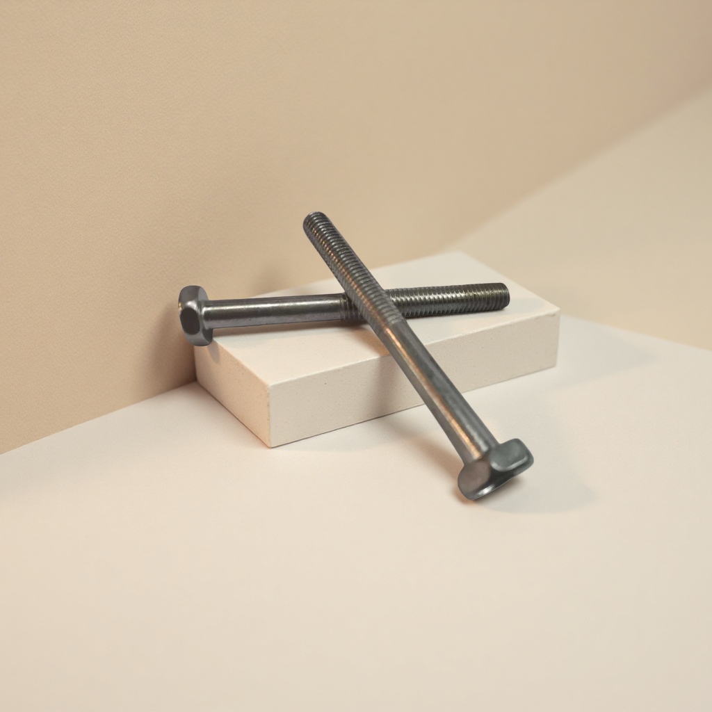 Silver bolts, stainless steel hexagonal bolts, M6×30mm threaded fasteners Application Scenario