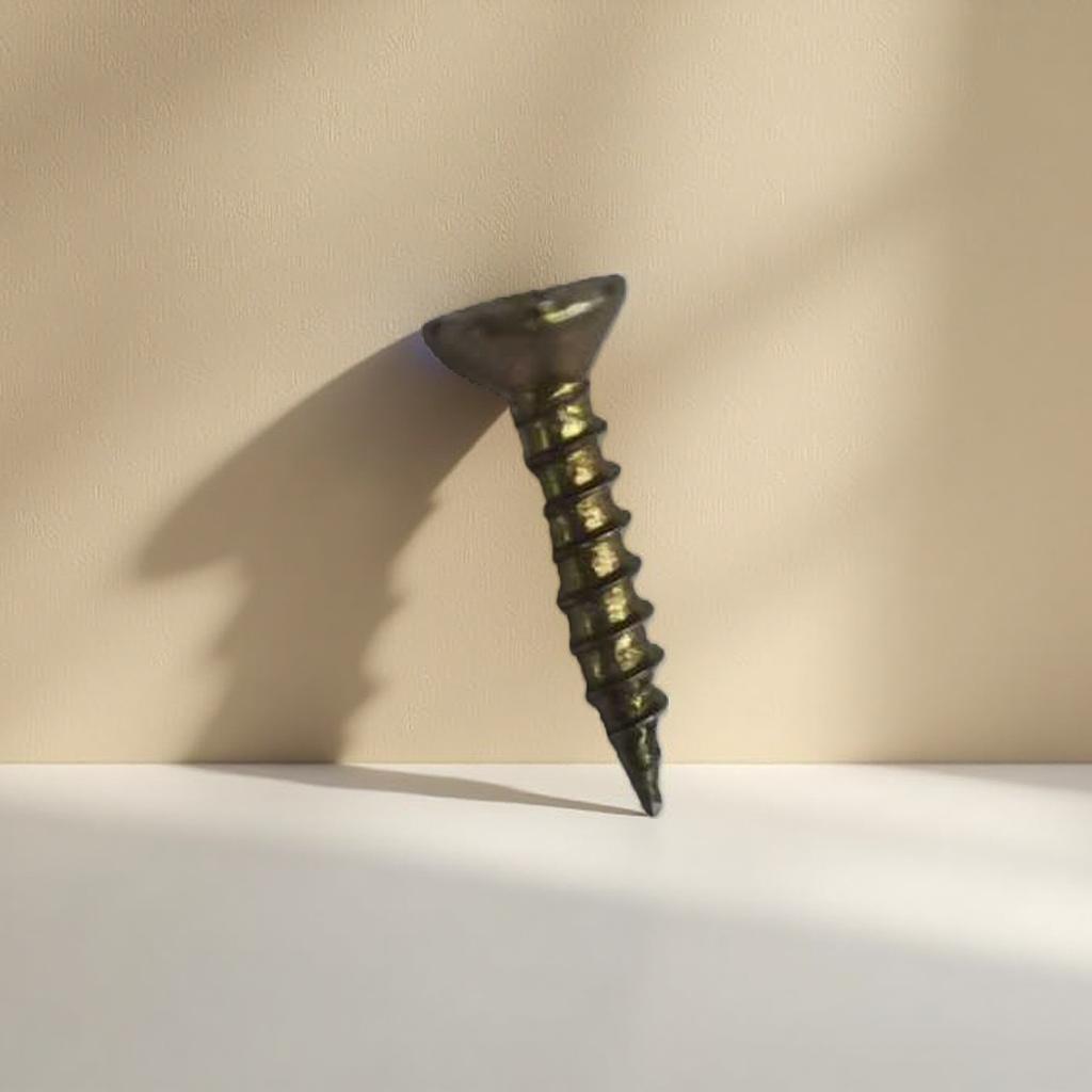 Golden screw stainless steel self-tapping screw, 304 material, bright and corrosion-resistant, multiple specifications available Specification image
