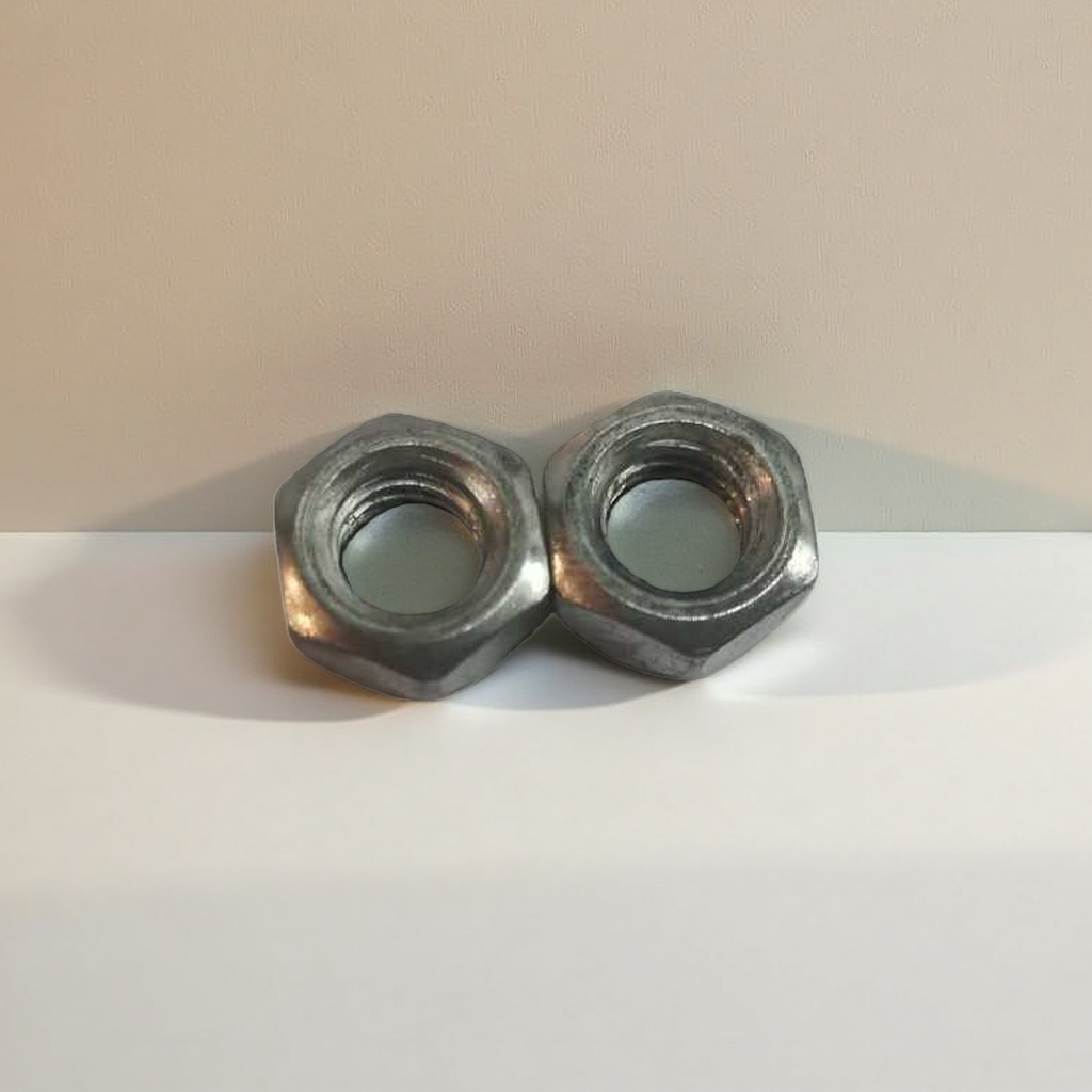 Two silver hexagonal nuts each of M6, M8, M10, M12, M14 and M16 Application Scenario