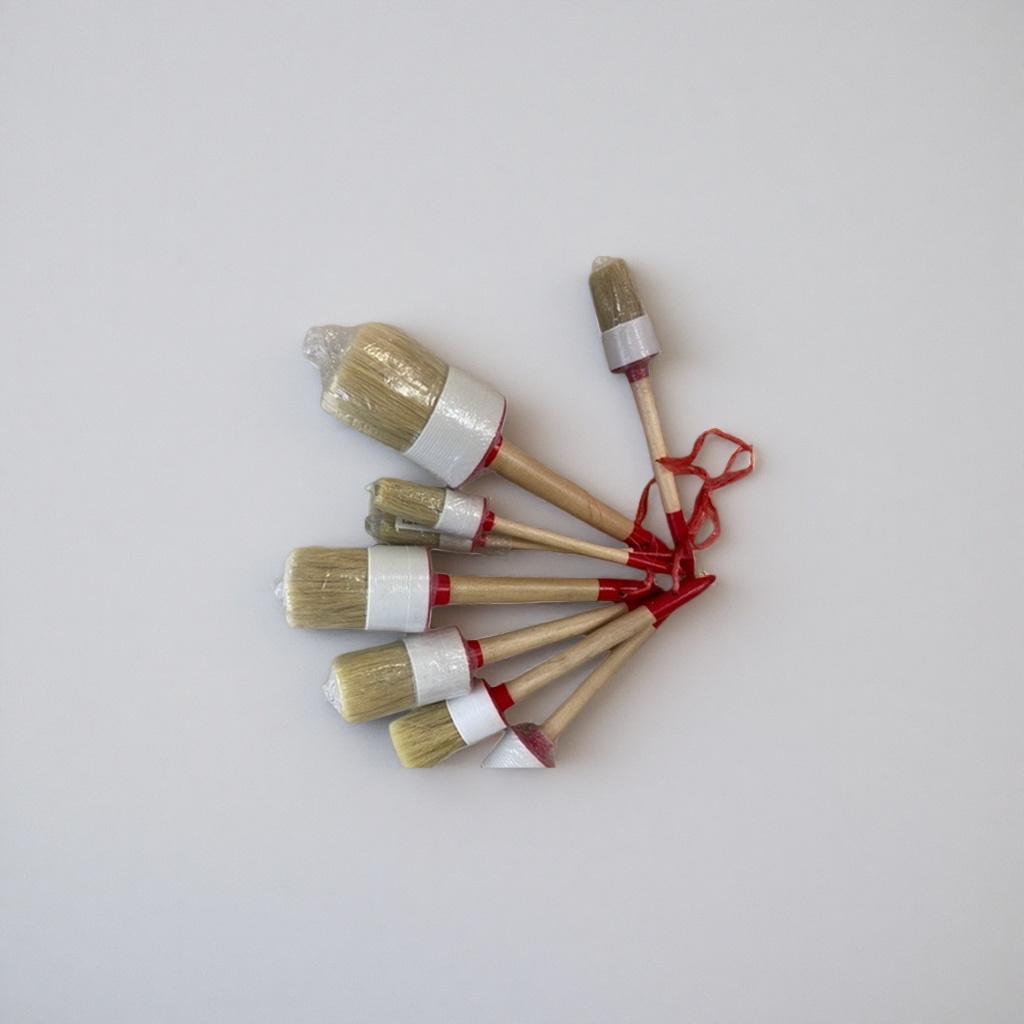 Wooden handle brush household cleaning brush, soft bristles, anti-slip grip design Specification image