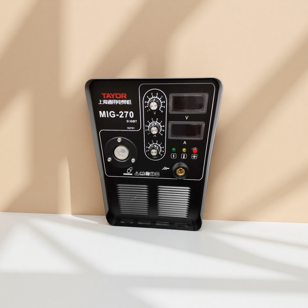 Black electric welding machine, DC manual arc welding machine, 220V household, small and portable details Picture