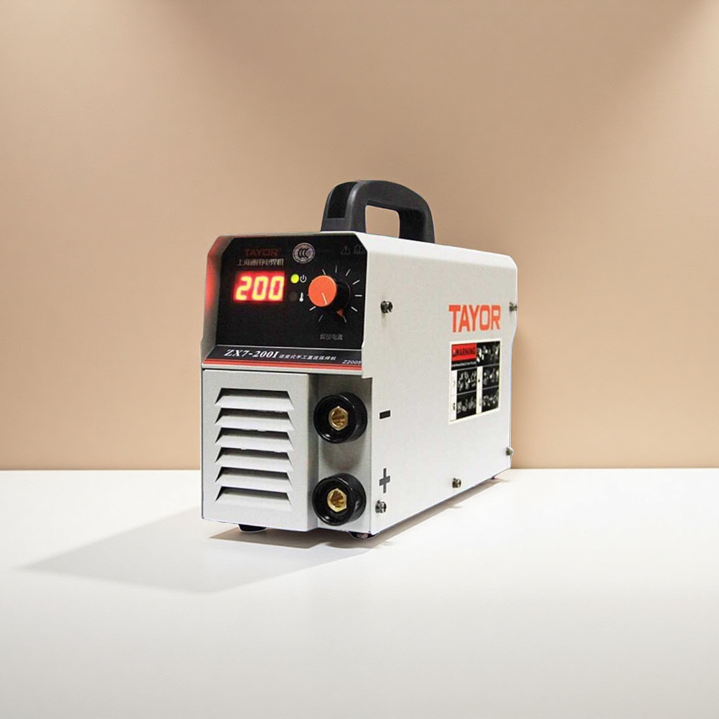 White inverter welding machine, DC manual arc welding machine, 220V household, small and portable Application Scenario