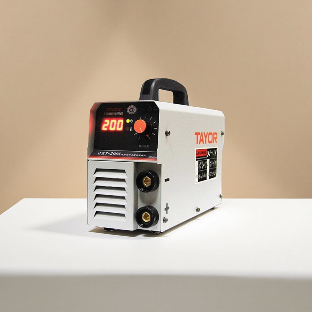 White inverter welding machine, DC manual arc welding machine, 220V household, small and portable Specification image