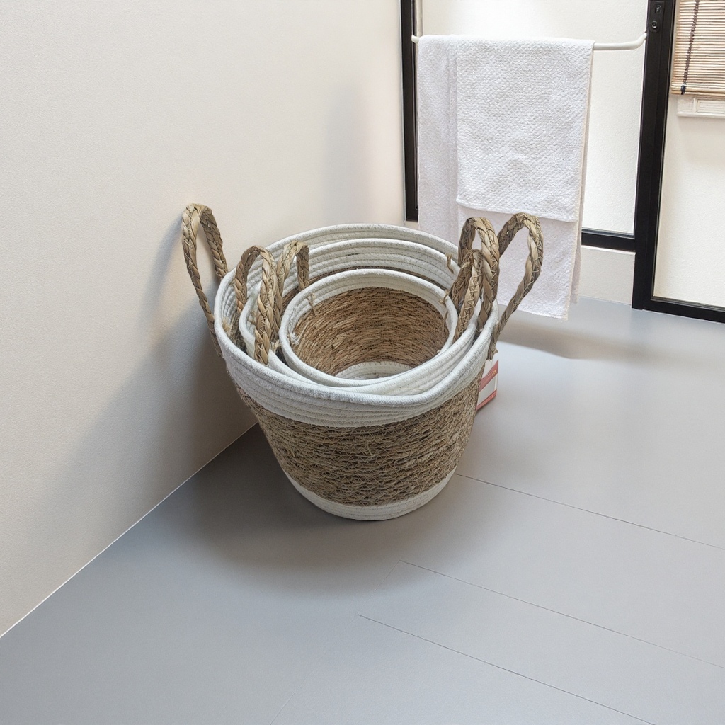 فالسلال البيضاء تصنع سلال من السلال في البيوت Specification image
