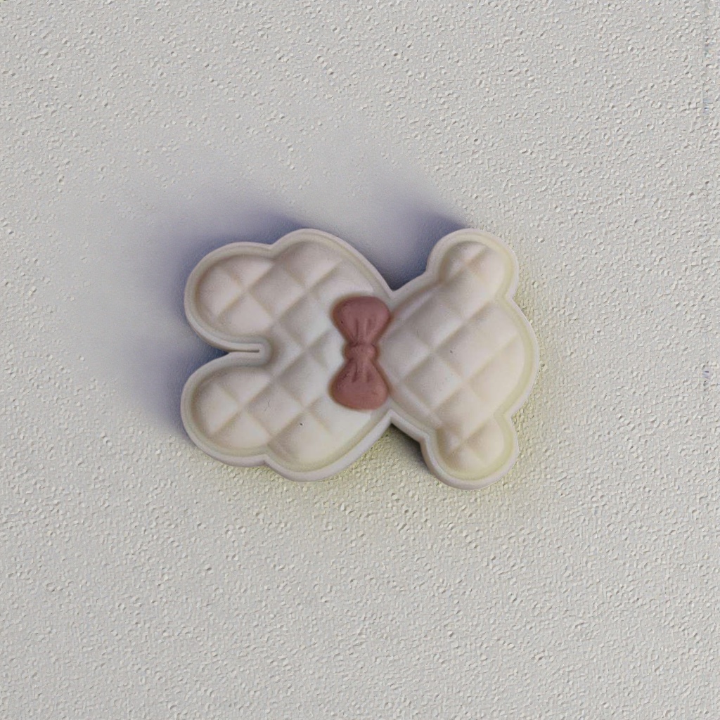白色兔子造型饰品可爱萌系耳饰项链手链套装