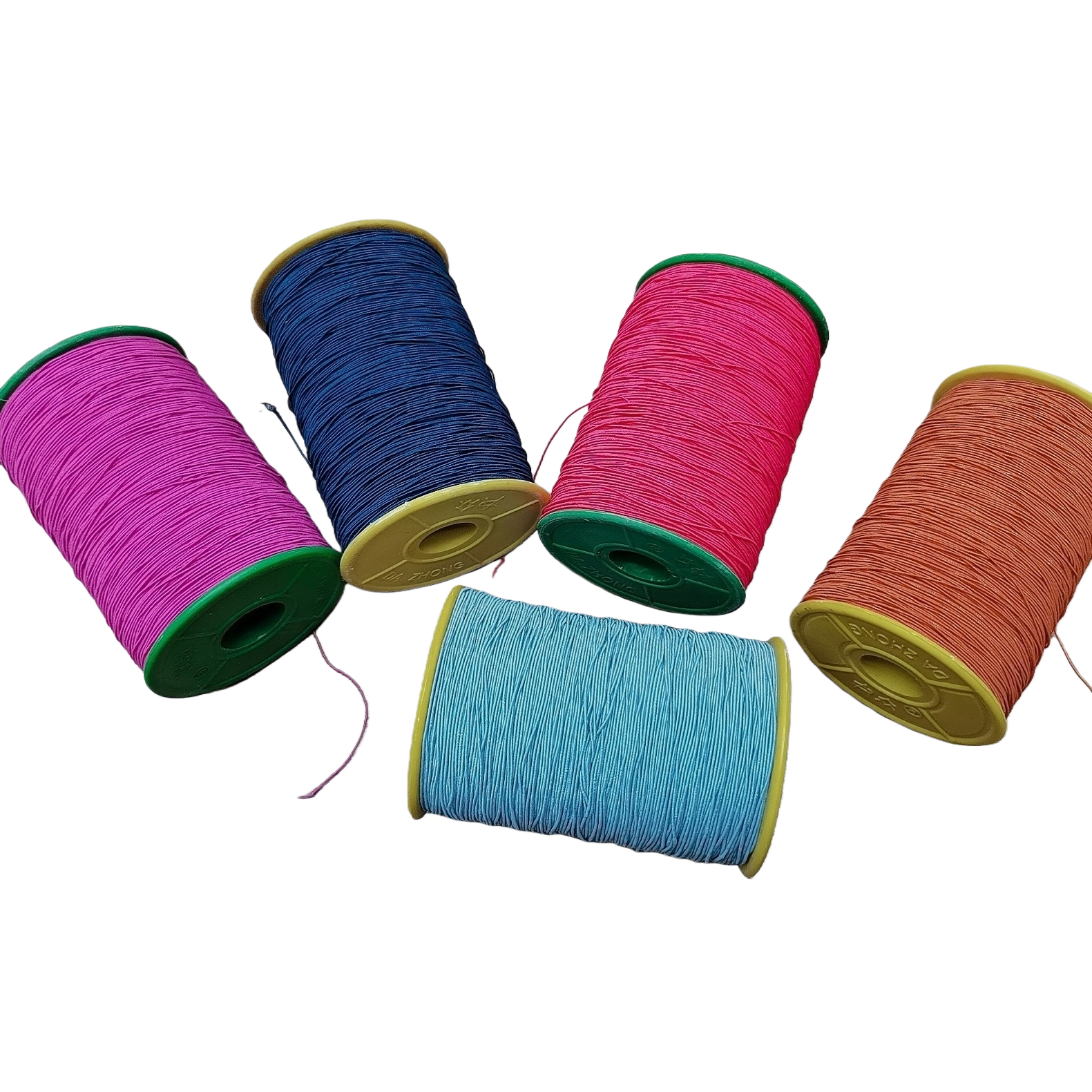 100-meter roll of multi-color mixed pure cotton embroidery thread specially designed for colored spool sewing machines Item Picture