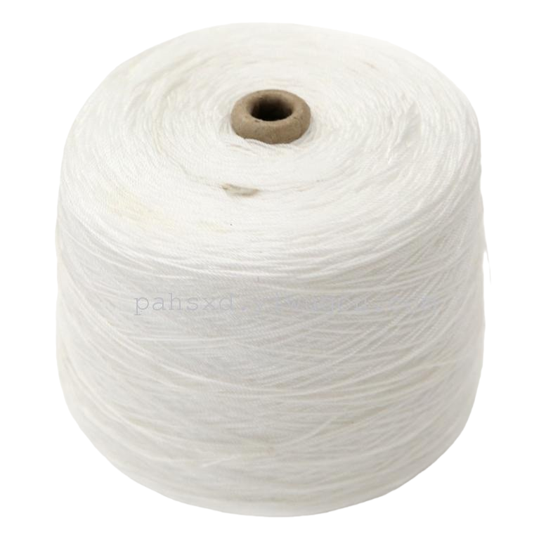 White yarn balls, hand-woven wool yarn balls, DIY material for weaving wool blended yarn Item Picture