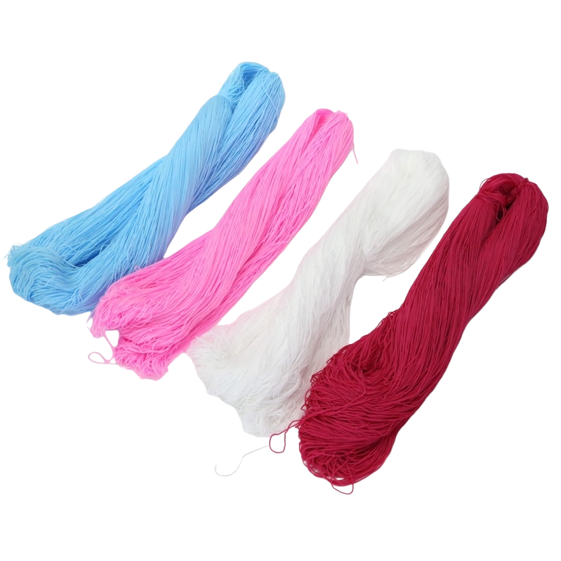والحياكة اليدوية المصنوعة من القطن الملون، والحياكة باستخدام مزيج متعدد الألوان Item Picture