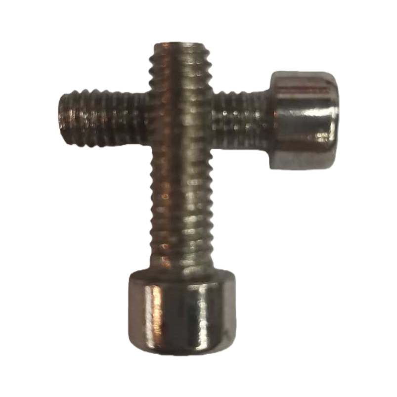 Silver bolts, stainless steel hexagonal bolts, M6×30, mechanical parts, general fasteners Item Picture