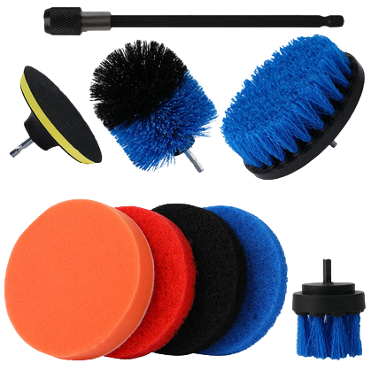 Colorful cleaning brush set, multi-functional bathroom and kitchen brush combination Item Picture