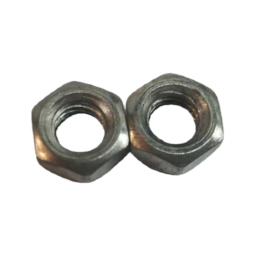 Two silver hexagonal nuts each of M6, M8, M10, M12, M14 and M16 Item Picture