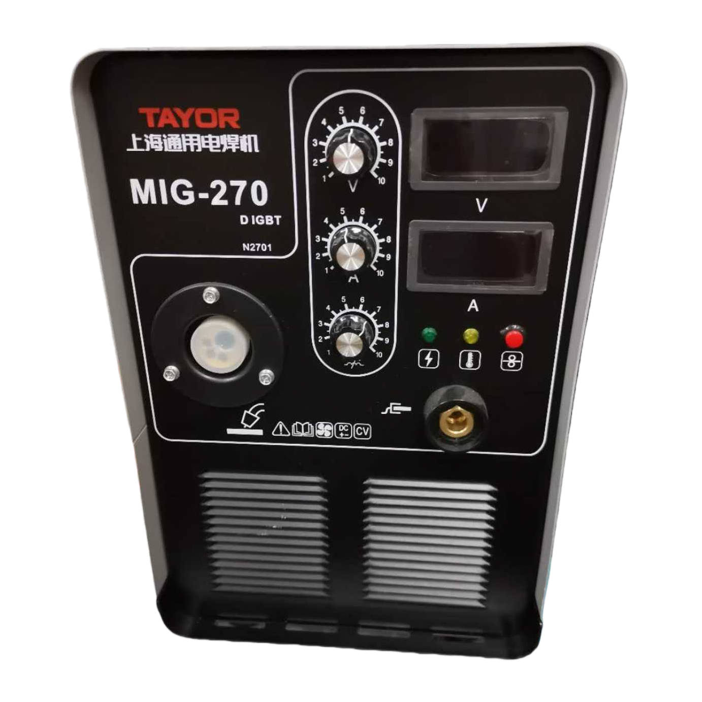 Black electric welding machine, DC manual arc welding machine, 220V household, small and portable Item Picture