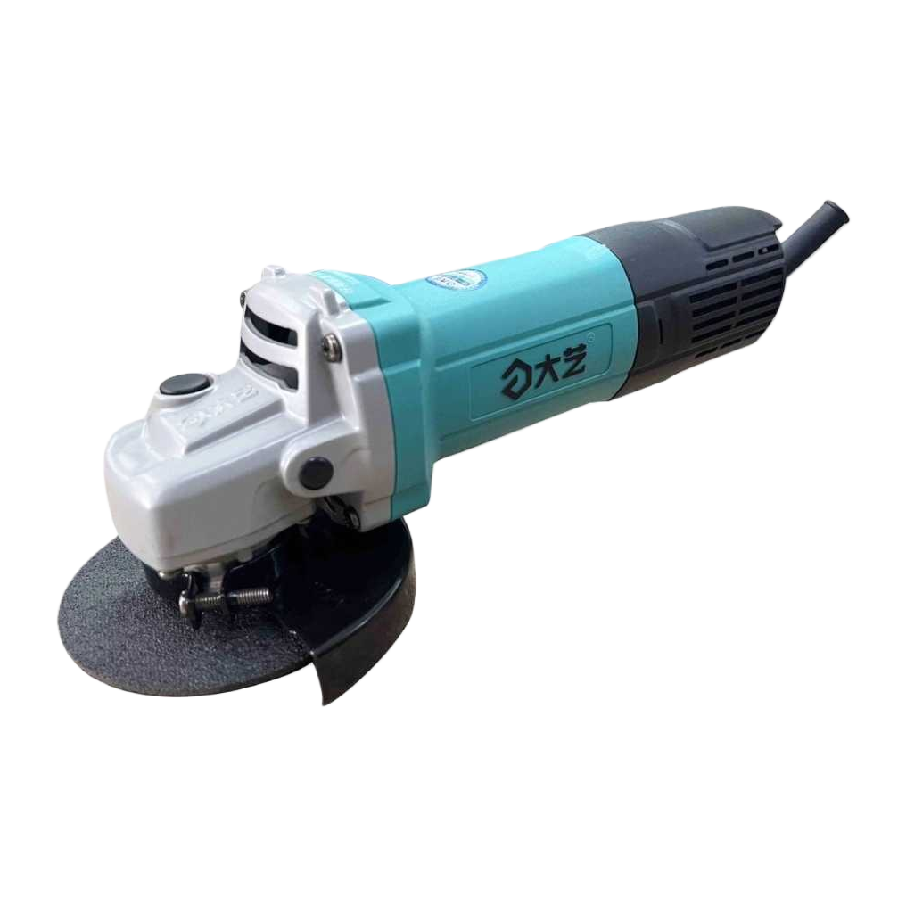 Blue-green Angle grinder 100mm handheld power tool, suitable for both household and industrial use Item Picture