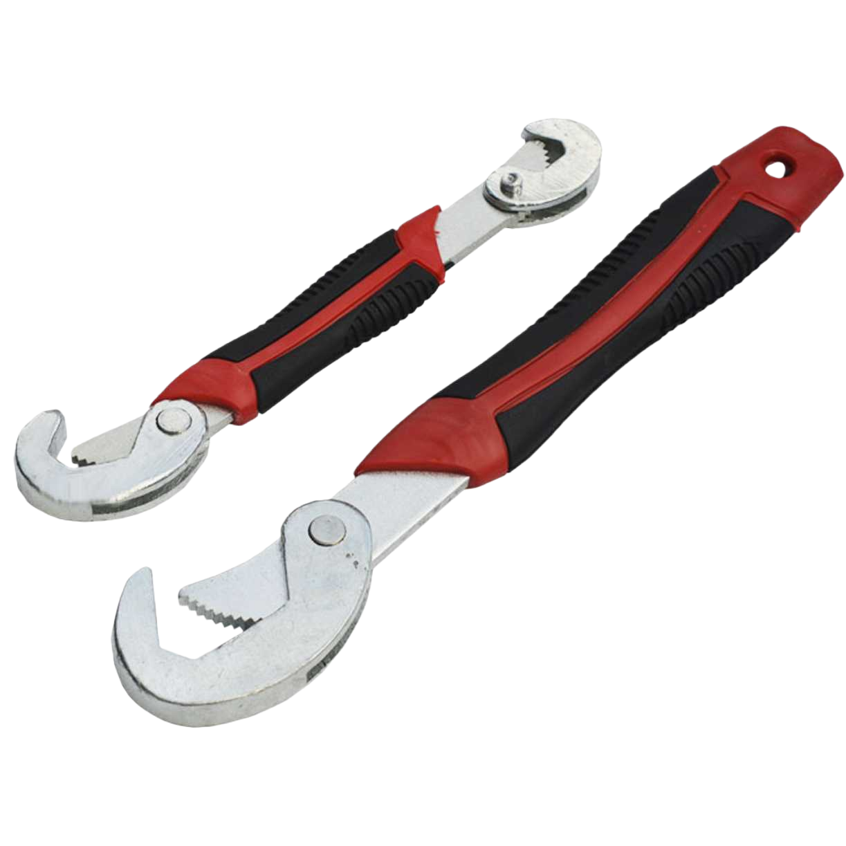 A multi-functional and labor-saving hardware tool with adjustable red and black handles Item Picture