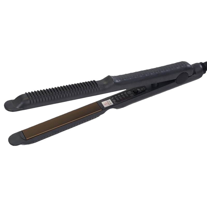 Black electric heating comb, constant-temperature hair care comb, suitable for both straight and curly hair, portable for home use Item Picture