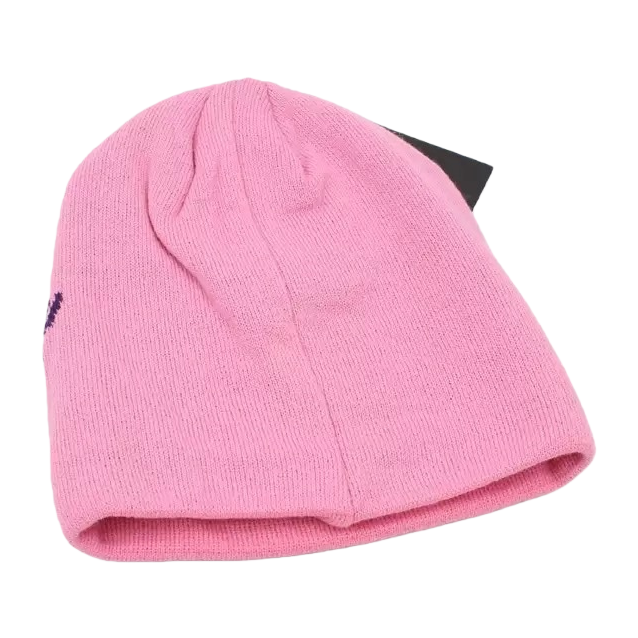 The pink knitted cap is warm for women in autumn and winter. The woolen cap is casual and versatile, making the face look smaller Item Picture