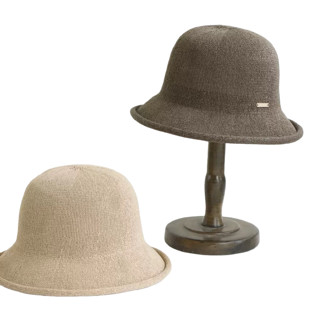 棕色针织帽 米色针织帽 男女同款秋冬保暖毛线帽 Item Picture