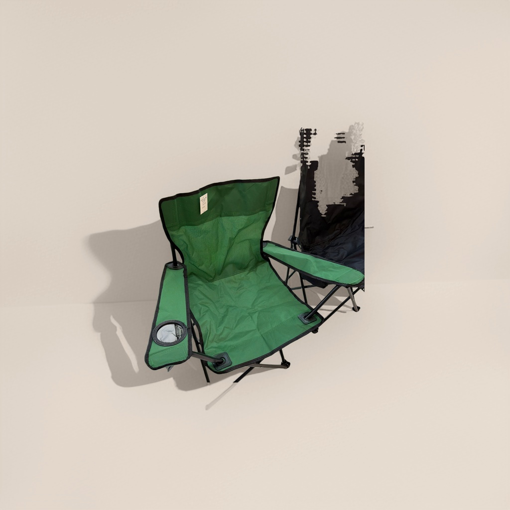 绿色折叠椅产品图