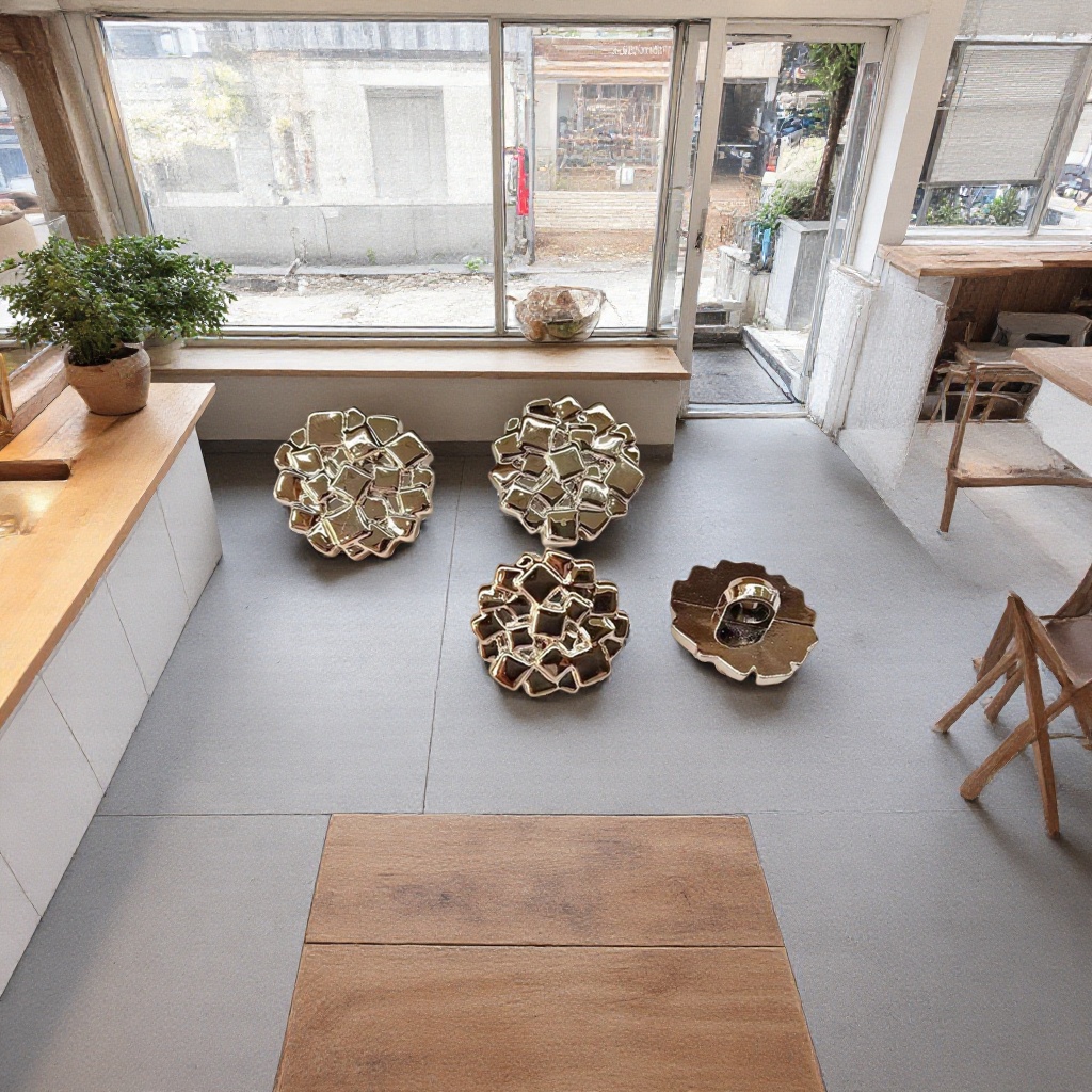 金色不规则塑料纽扣 服装辅料 DIY手工装饰扣细节图