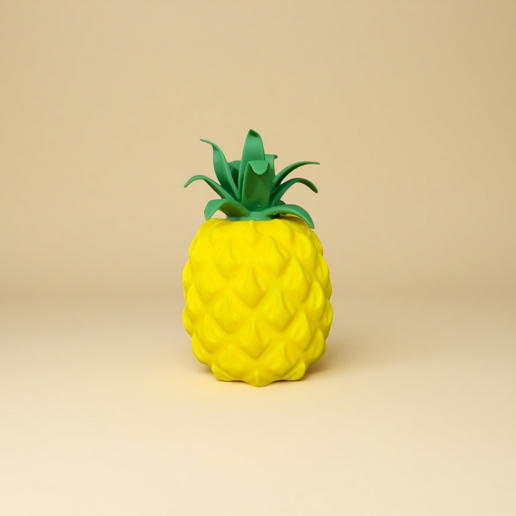 Yellow pineapple-shaped toys, children's educational plush ornaments, home decoration Application Scenario