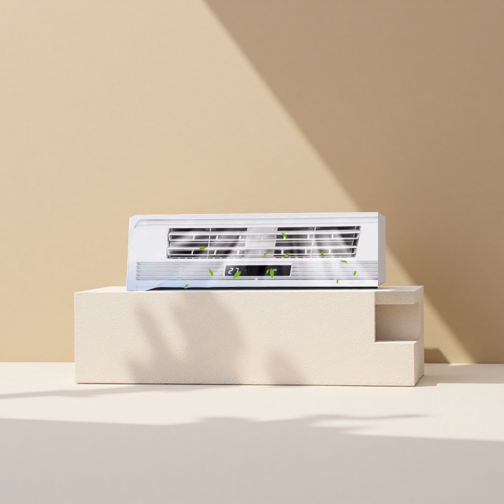 White air conditioner + inverter energy-saving and quiet household wall-mounted 1.5-horsepower, first-class energy efficiency details Picture