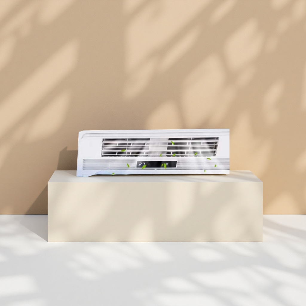 White air conditioner + inverter energy-saving and quiet household wall-mounted 1.5-horsepower, first-class energy efficiency