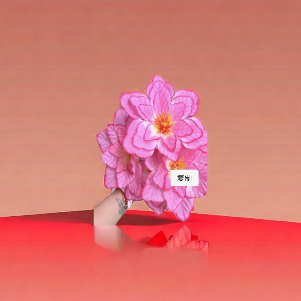 粉色假花红色假玫瑰仿真装饰花束家居摆件