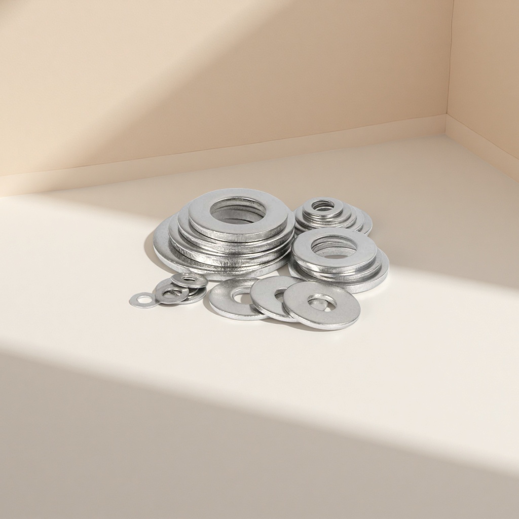 Silver metal gasket pile anti-slip and wear-resistant stainless steel sealing gasket set details Picture