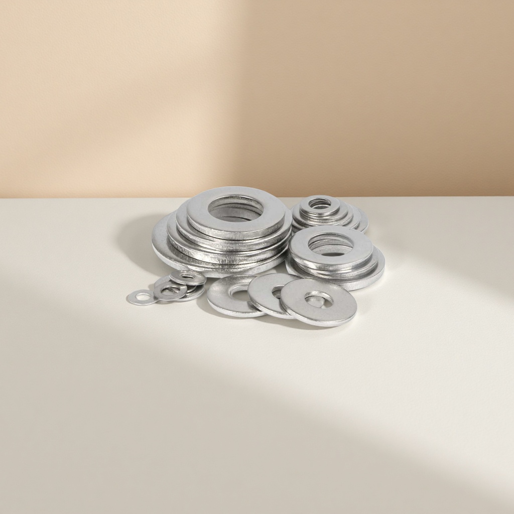 Silver metal gasket pile anti-slip and wear-resistant stainless steel sealing gasket set Application Scenario
