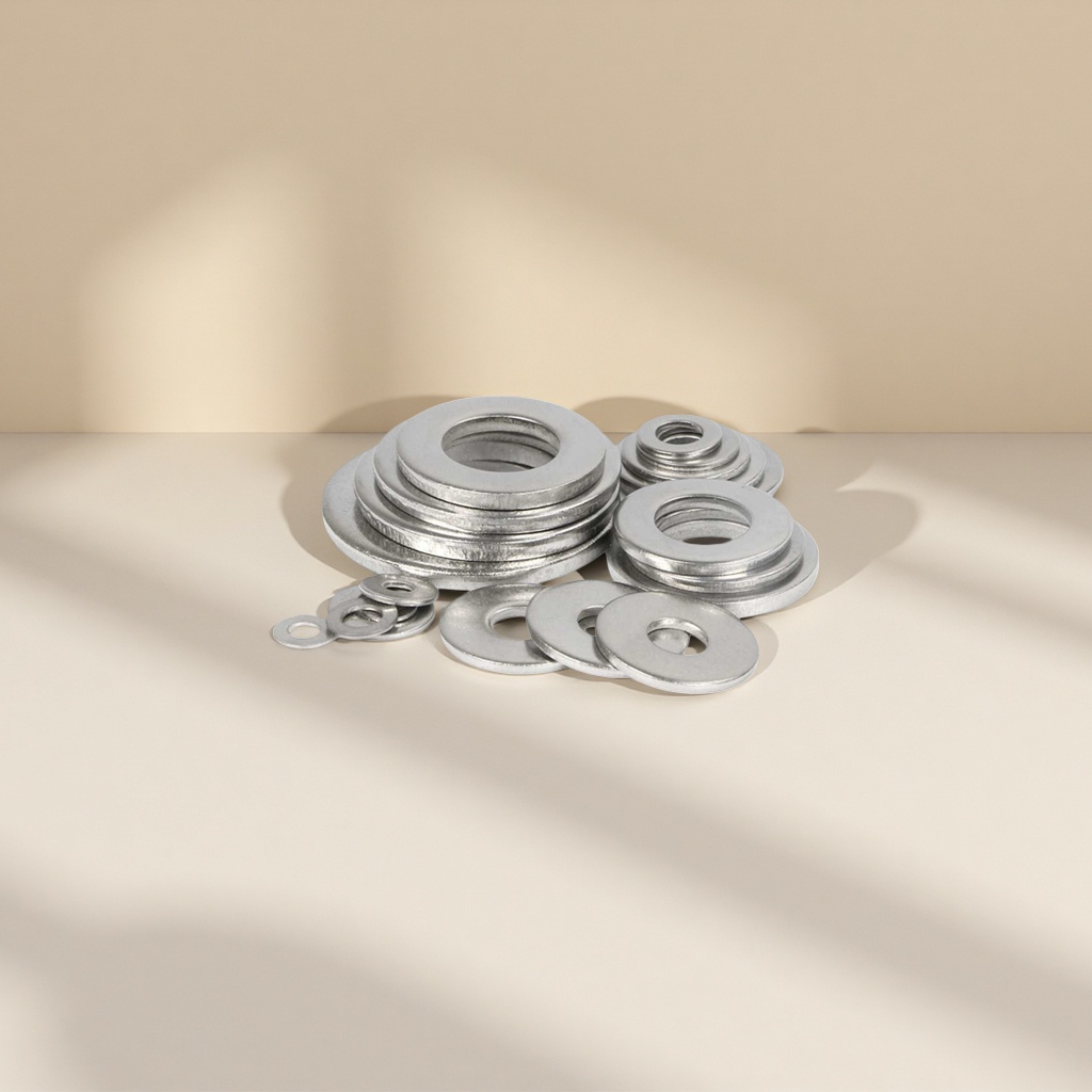 Silver metal gasket pile anti-slip and wear-resistant stainless steel sealing gasket set Specification image