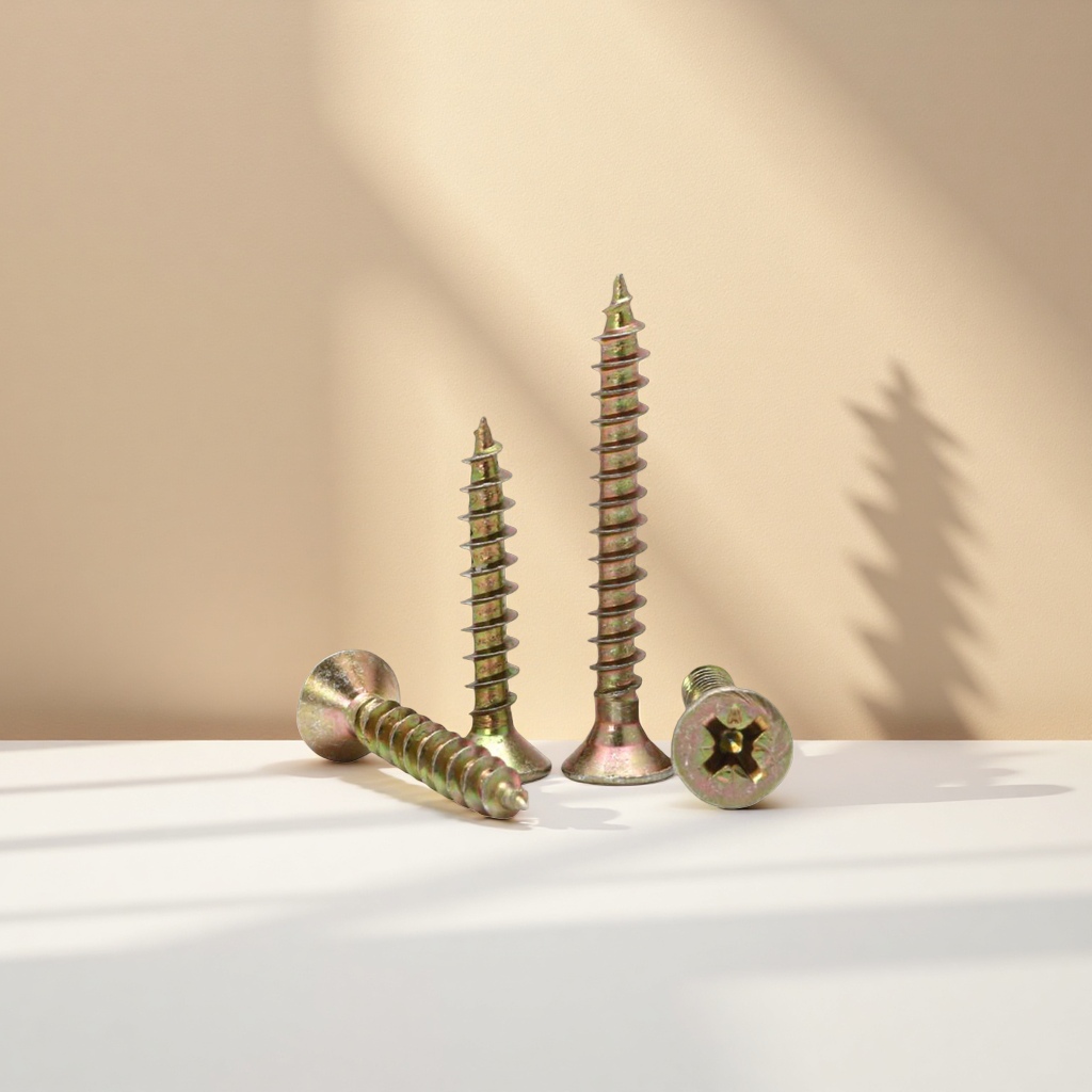 Golden screws, stainless steel self-tapping screws, 304 material screw set Specification image