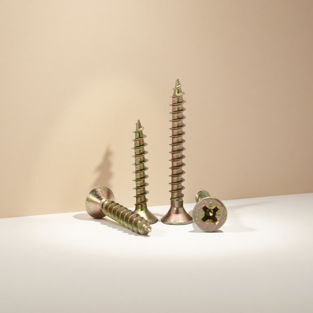 Golden screws, stainless steel self-tapping screws, 304 material screw set details Picture