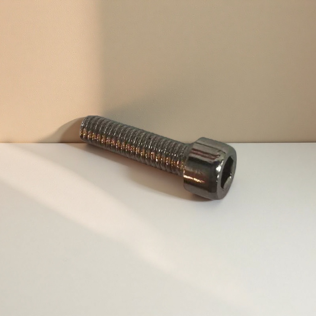Silver round head hex socket screw, stainless steel M3×10mm, special fastener for mechanical maintenance