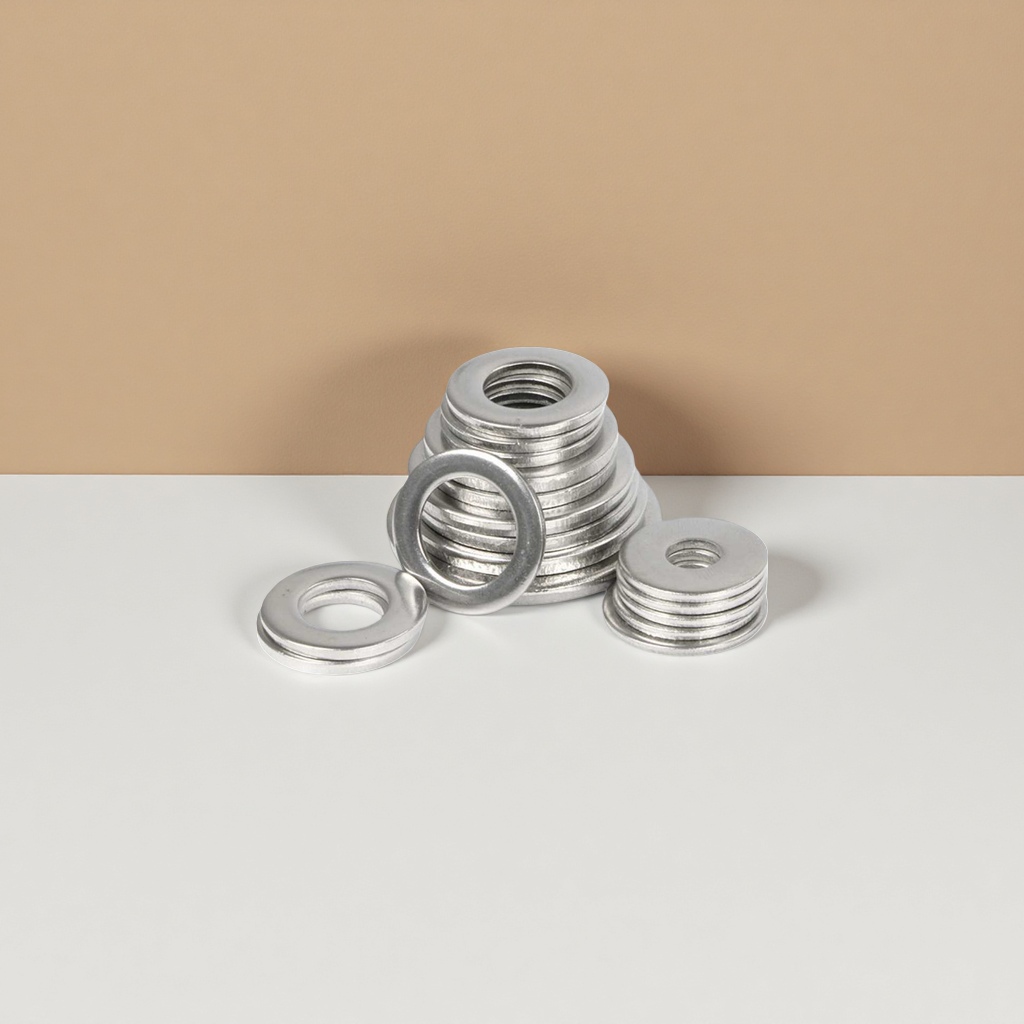 Silver metal gasket, stainless steel corrosion-resistant sealing gasket, universal type Specification image