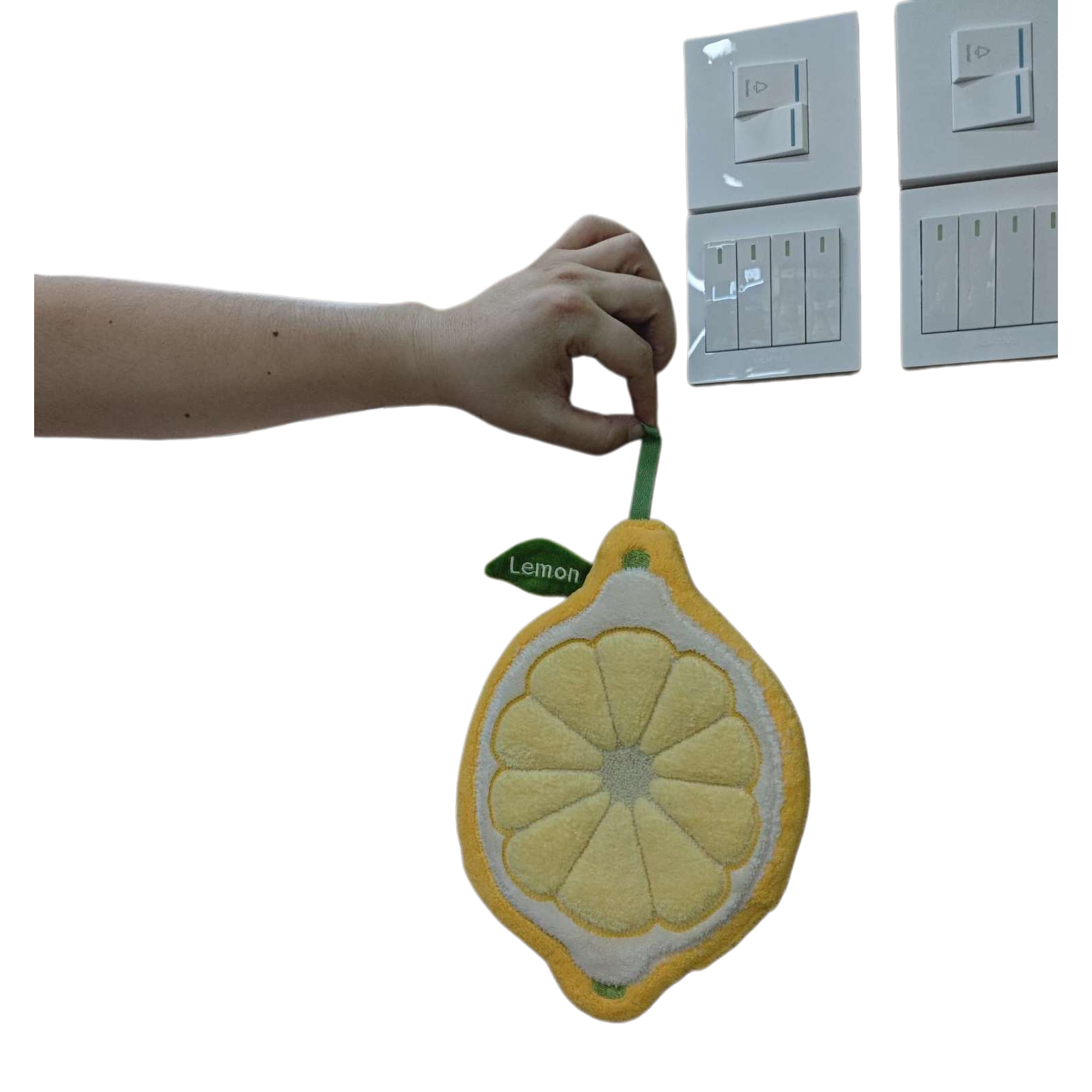 مفاتيح مفاتيح رائعة في مزخرفة بقطعة ليمون صفراء Item Picture