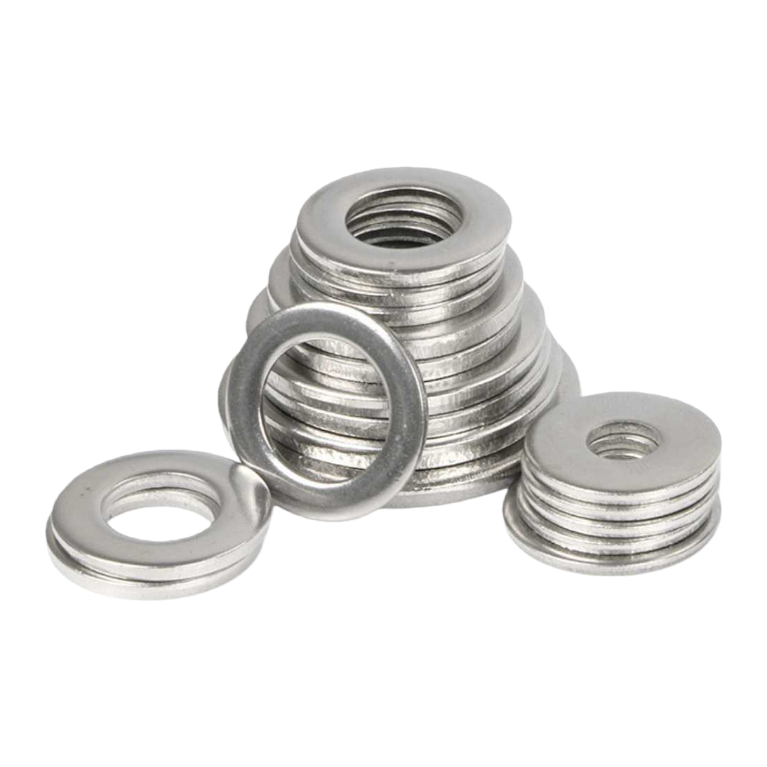 Silver metal gasket, stainless steel corrosion-resistant sealing gasket, universal type Item Picture