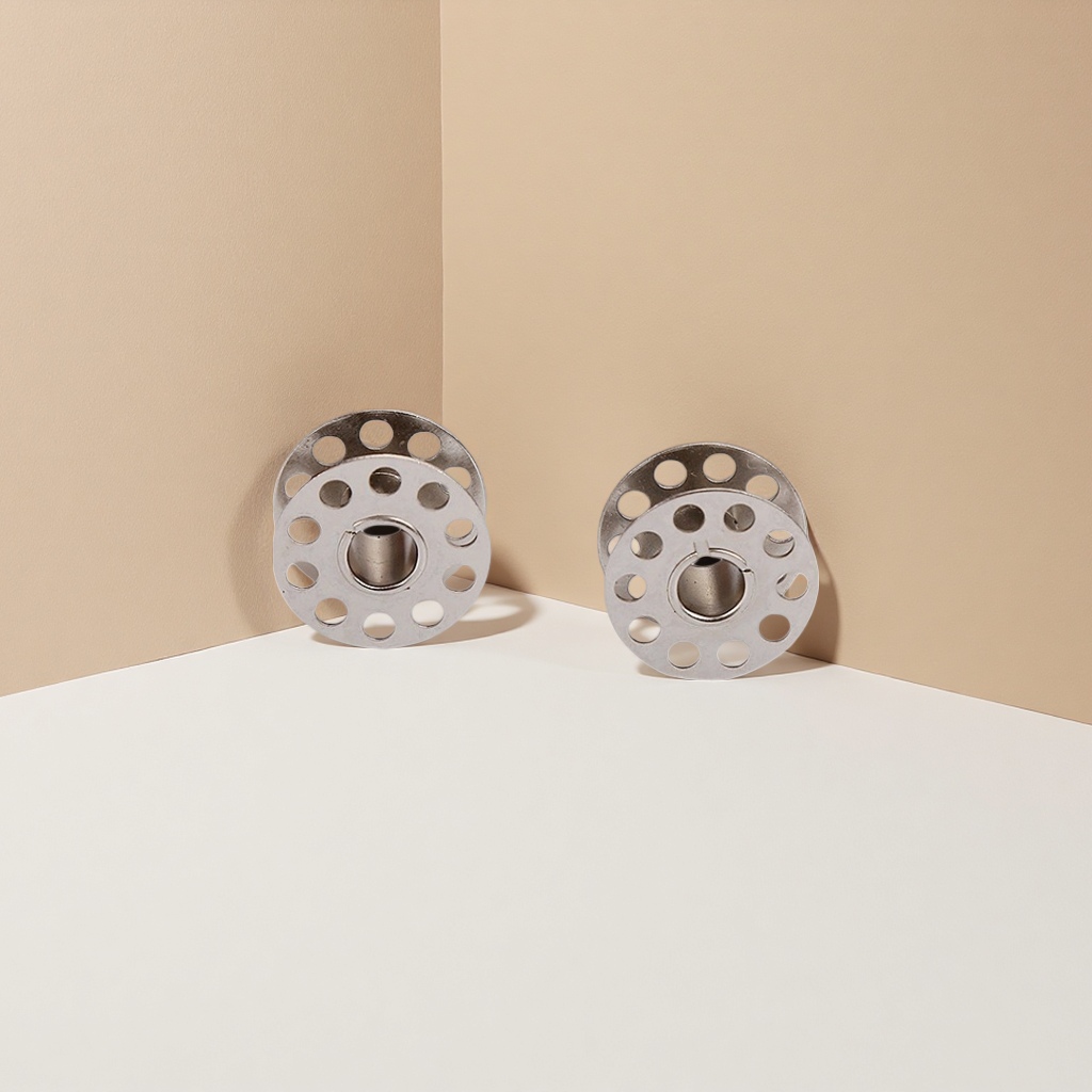 Silver metal spool frame, sewing machine accessories, winding machine, household multi-functional spool frame