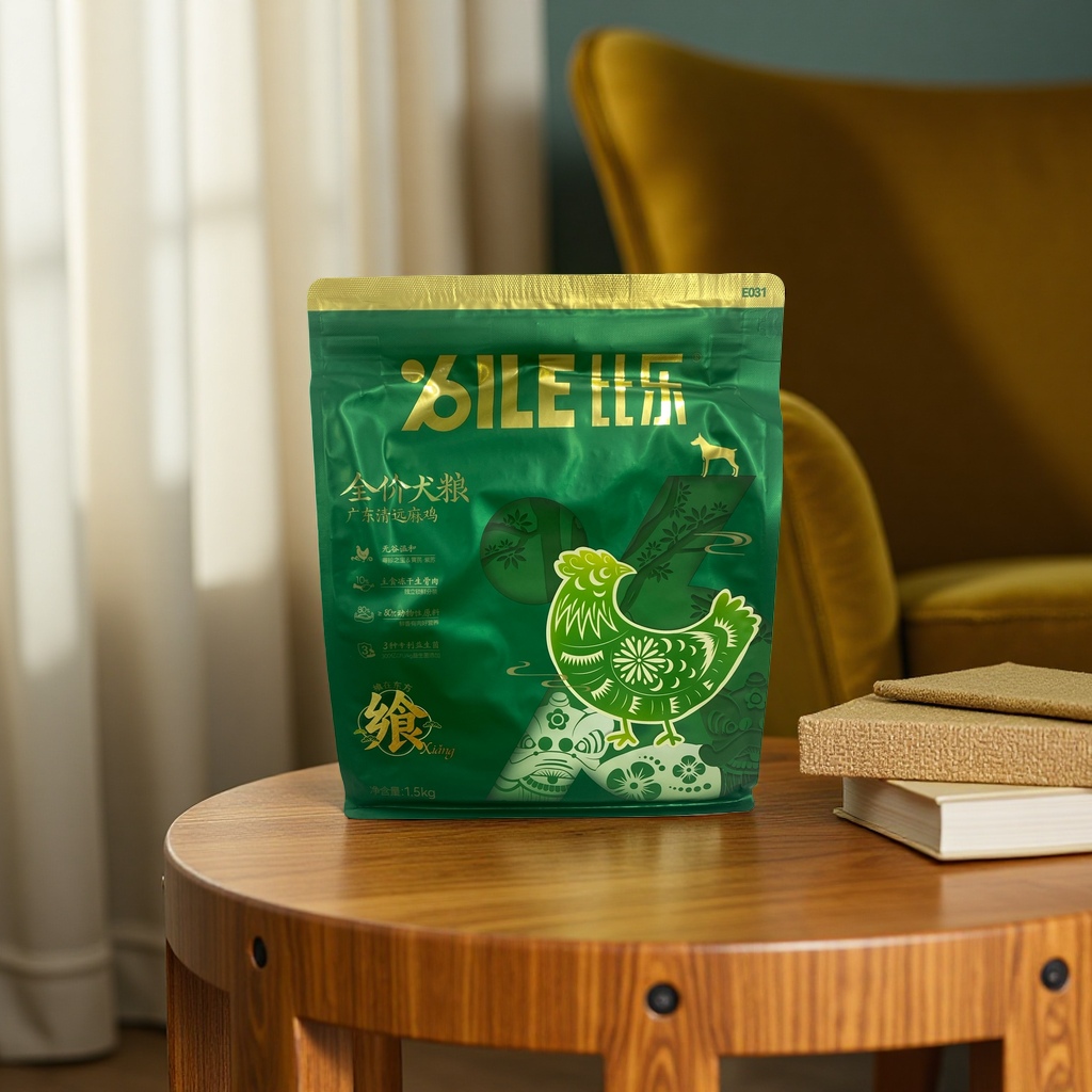 绿色包装袋狗粮天然无谷成犬专用全价营养宠物食品 details Picture