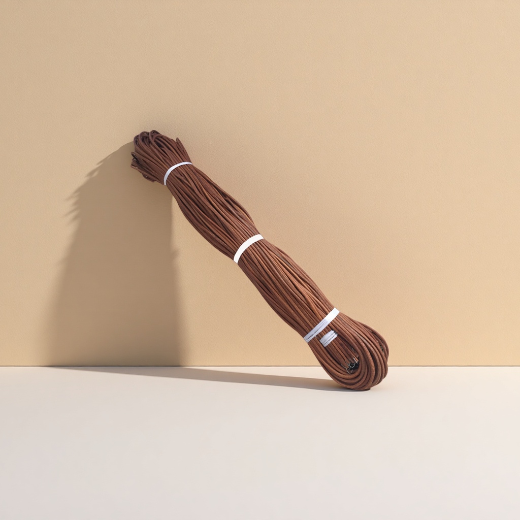 Brown rope binding straps and binding ropes are strong, wear-resistant and multi-purpose for home storage Specification image