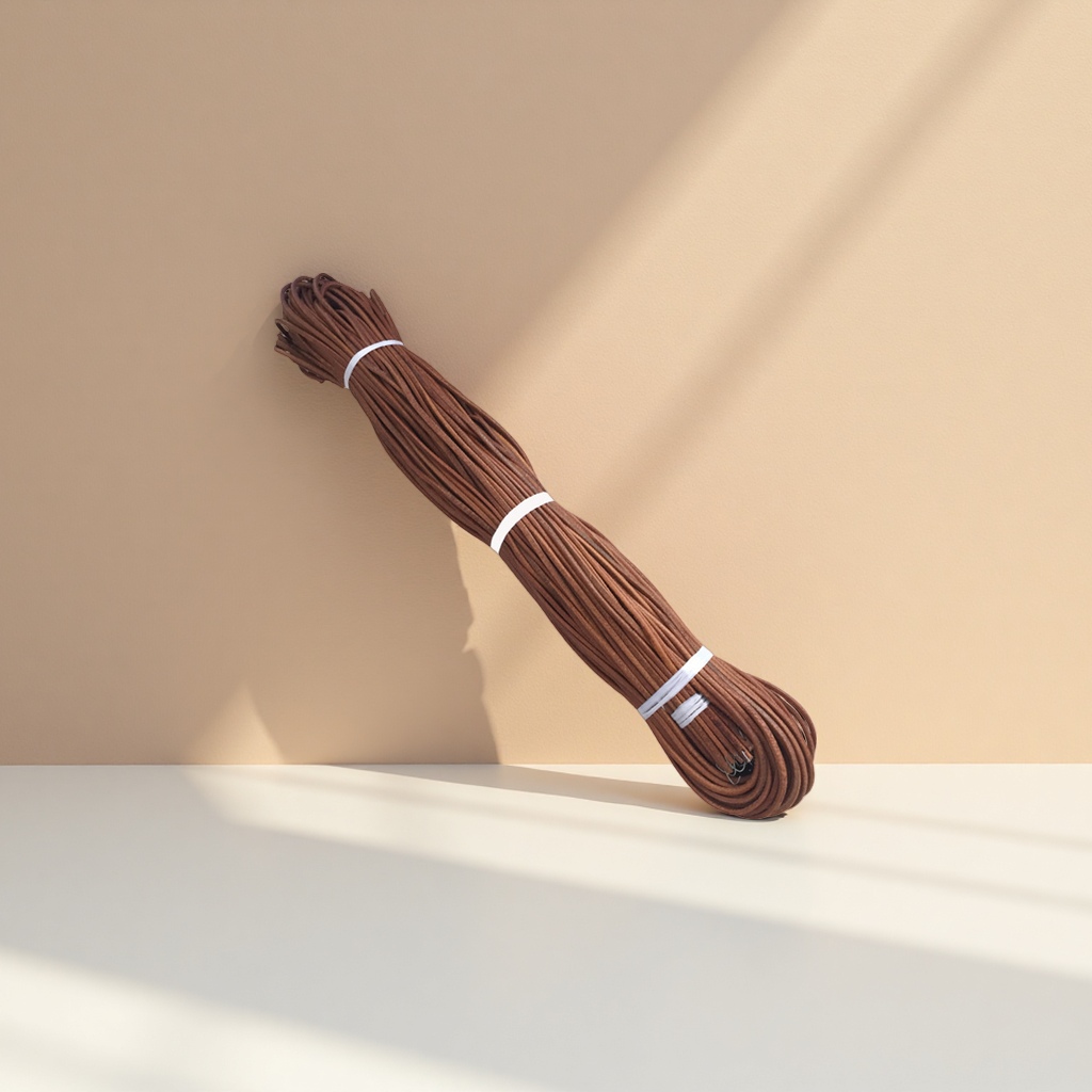 Brown rope binding straps and binding ropes are strong, wear-resistant and multi-purpose for home storage details Picture
