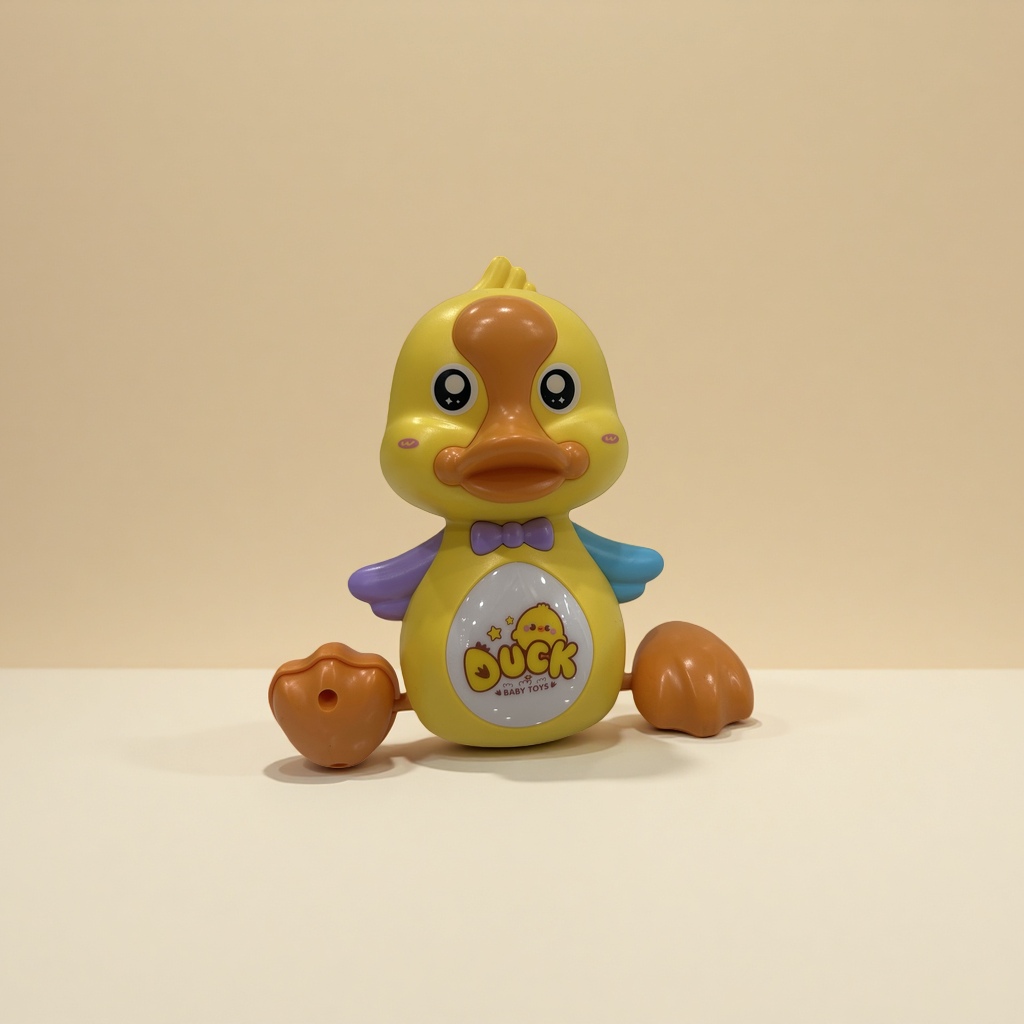 Electric swinging little yellow duck details Picture