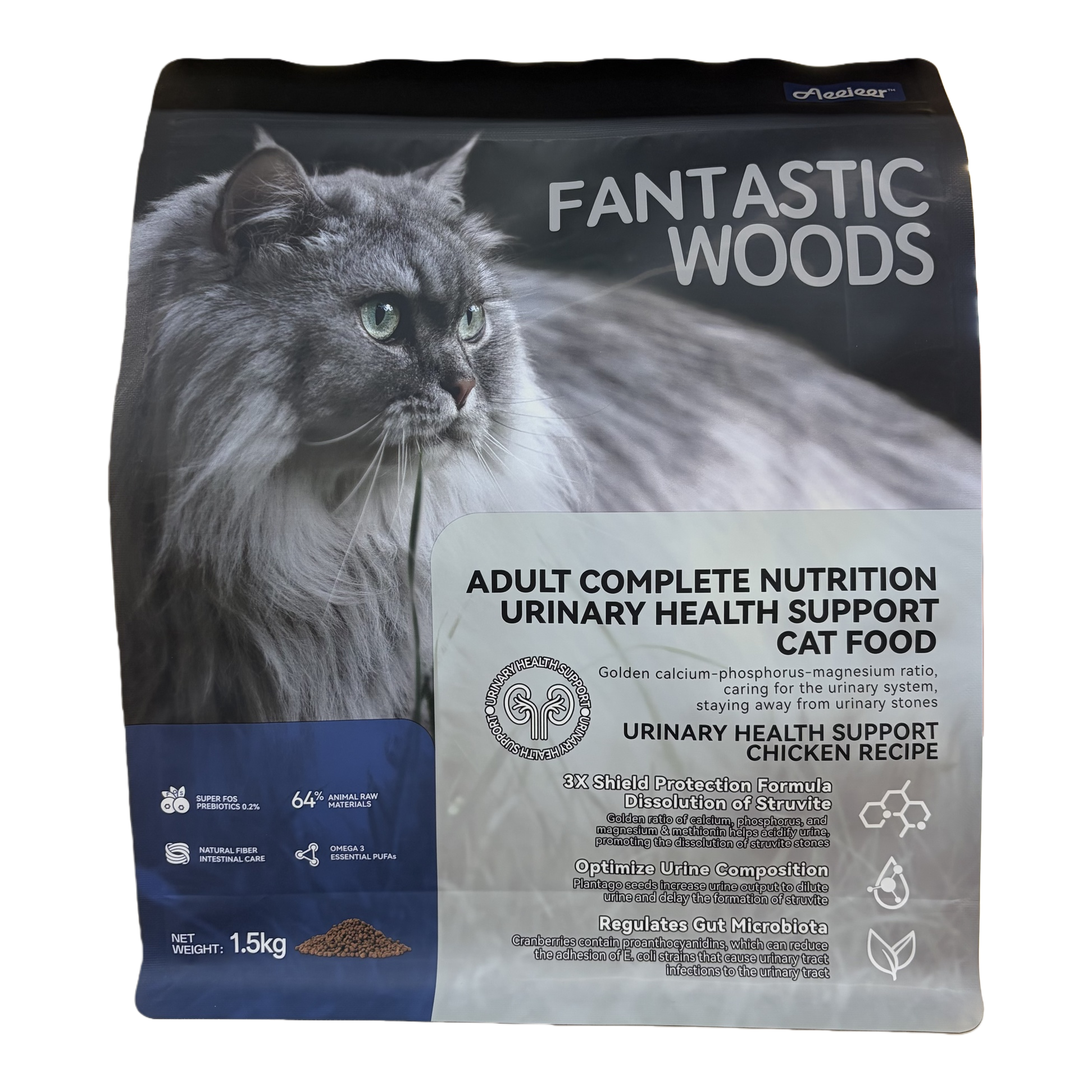 "Air Forest Story Series Full Price Adult Cat Food Chicken Formula Urinary Care Original Cut Fresh Meat Grain-free Grain Export Version Item Picture