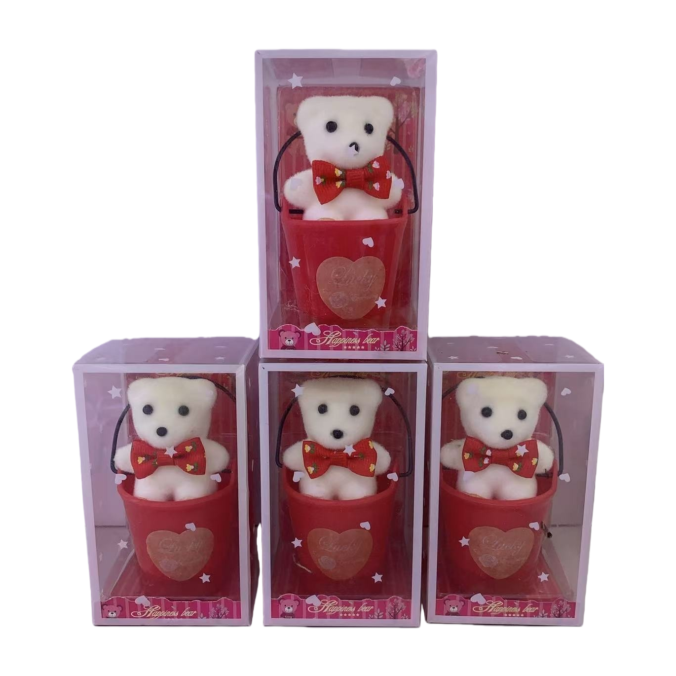 白色小熊+白底实物图