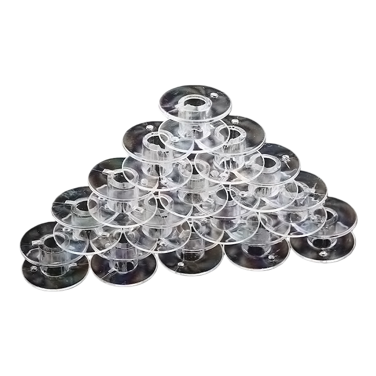 Transparent spool stacked pyramid-shaped storage box, a multi-layer stackable and organizing wonder Item Picture
