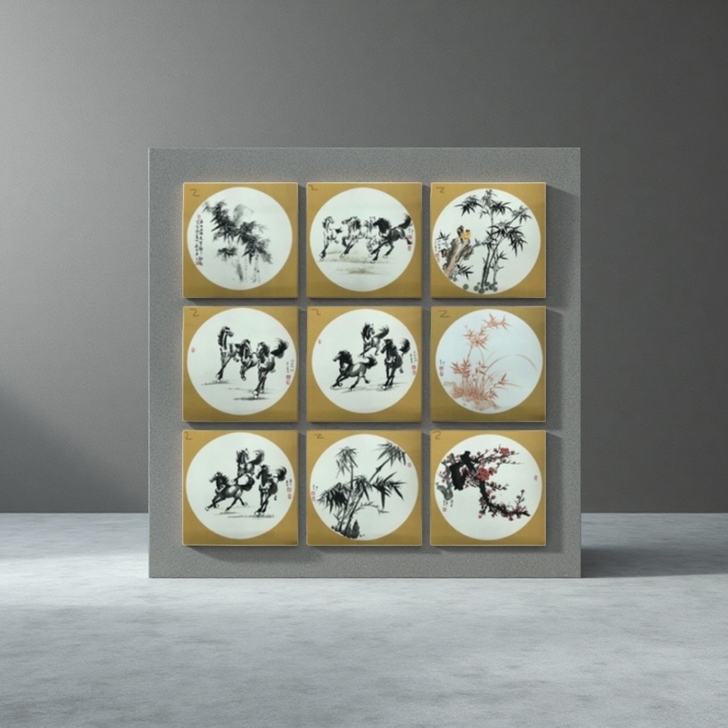 国画实物图