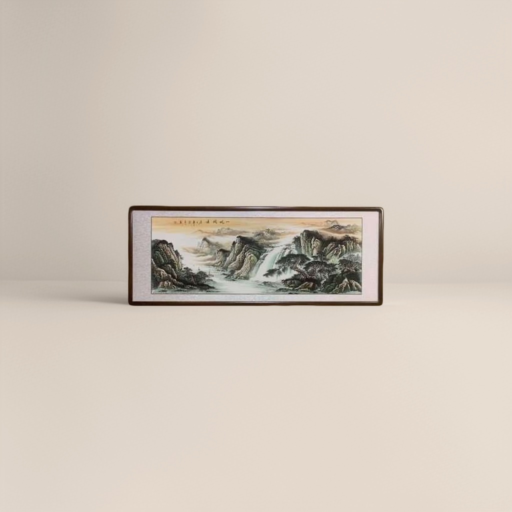 山水画细节图